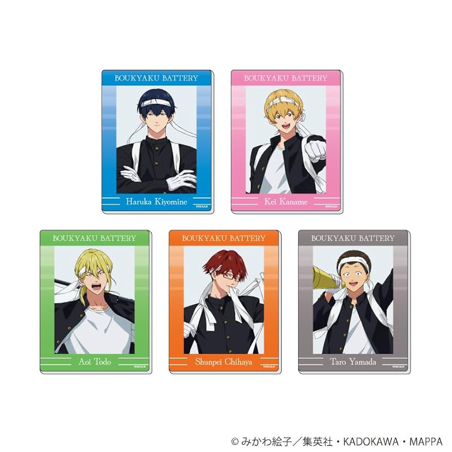 Amazon.co.jp: 【公式】忘却バッテリー アクリルカード02/応援団